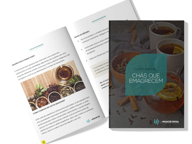 O segredo dos chs que emagrecem